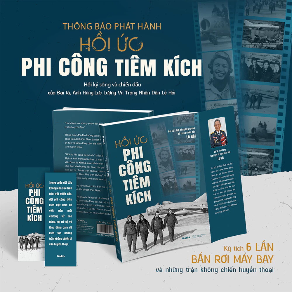 Sách - Combo Điện biên phủ trên không + Hồi ức phi công tiêm kích