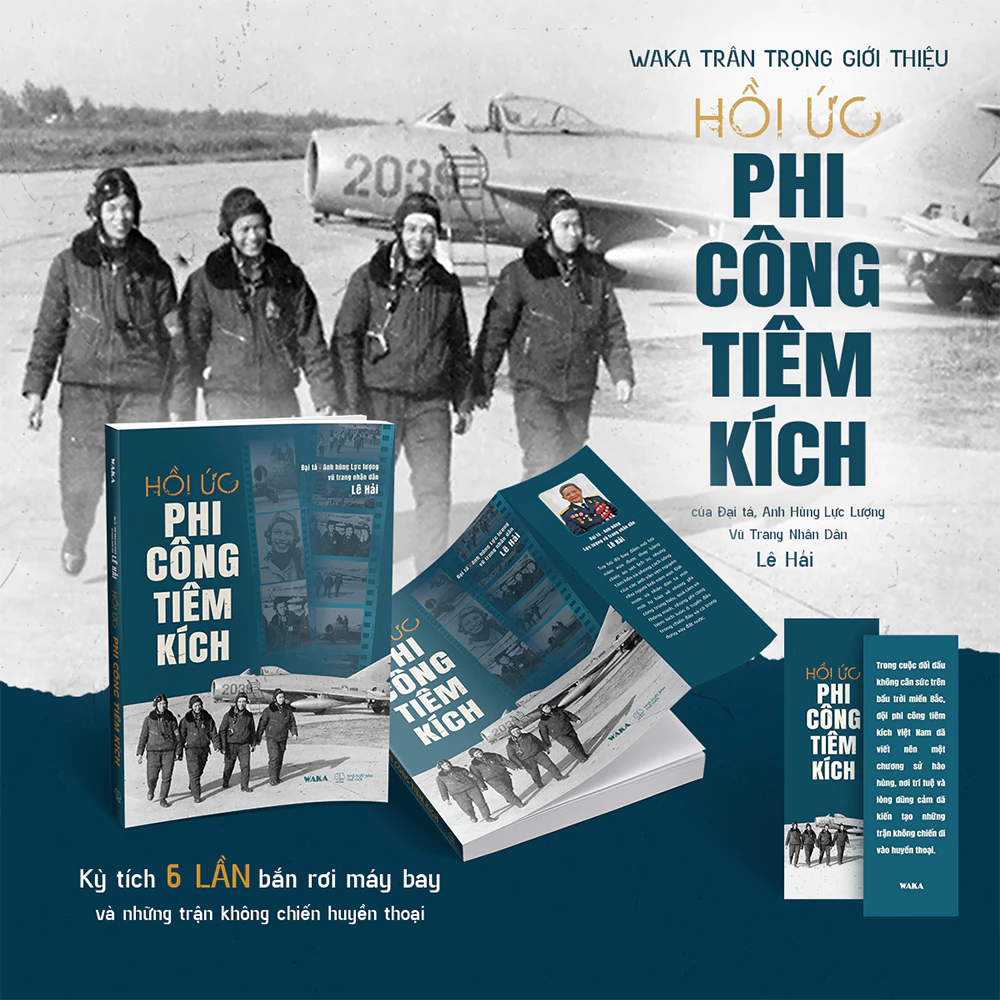 Sách - Combo Điện biên phủ trên không + Hồi ức phi công tiêm kích