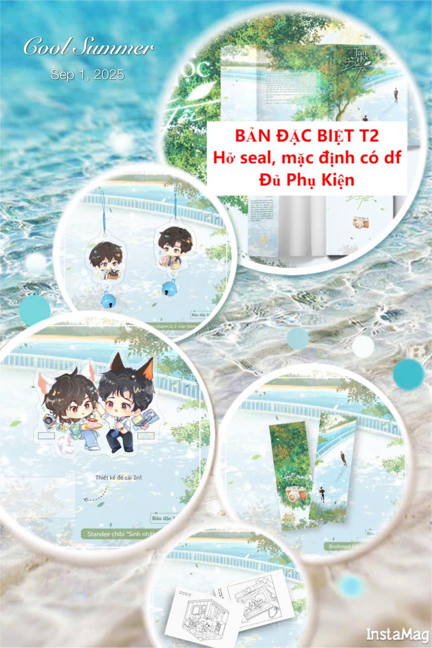 Sách - Tan Học Đợi Tôi - Tập 1 + 2  (Bản đặc biệt)