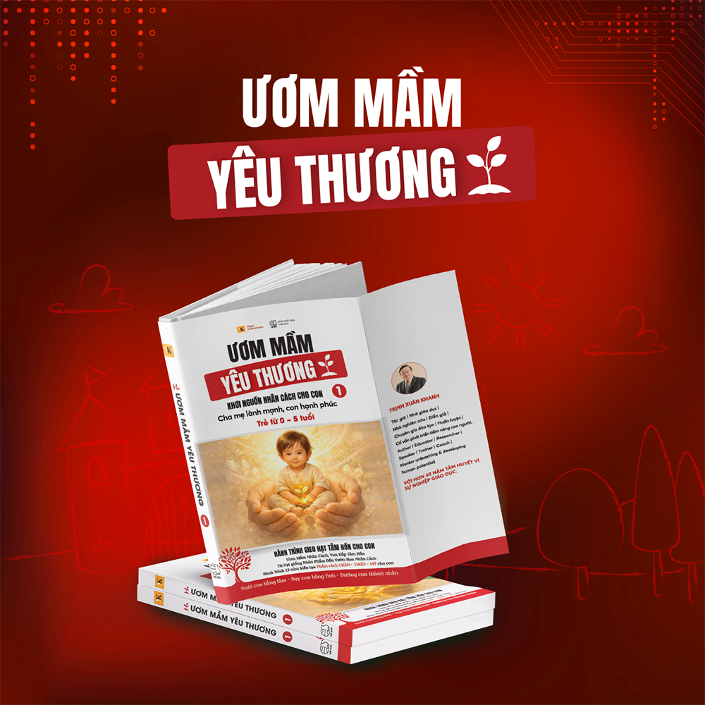 Sách - Ươm mầm yêu thương, khơi nguồn nhân cách cho con (Trẻ từ 0-5 tuổi)