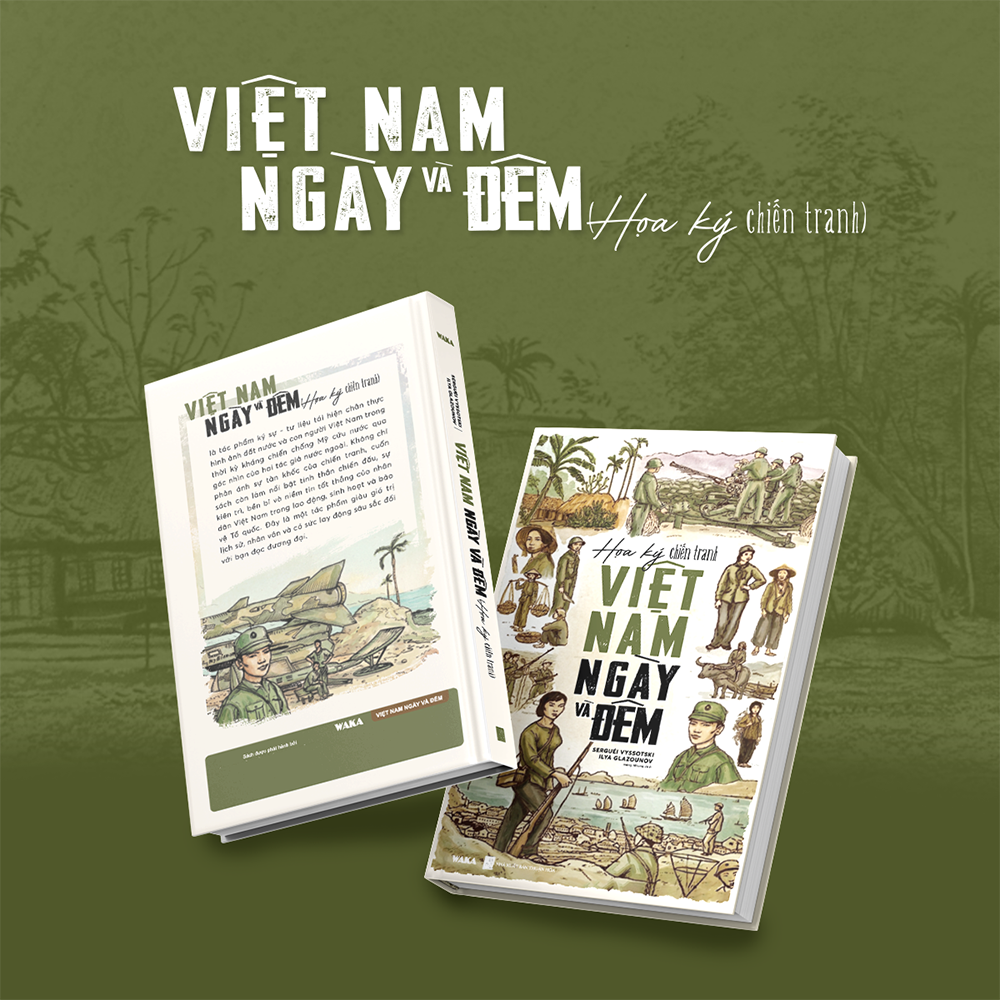 Sách - Việt Nam ngày và đêm - Họa ký chiến tranh