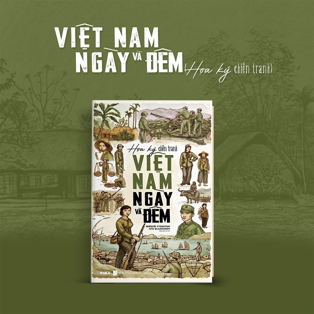 Sách - Việt Nam ngày và đêm - Họa ký chiến tranh