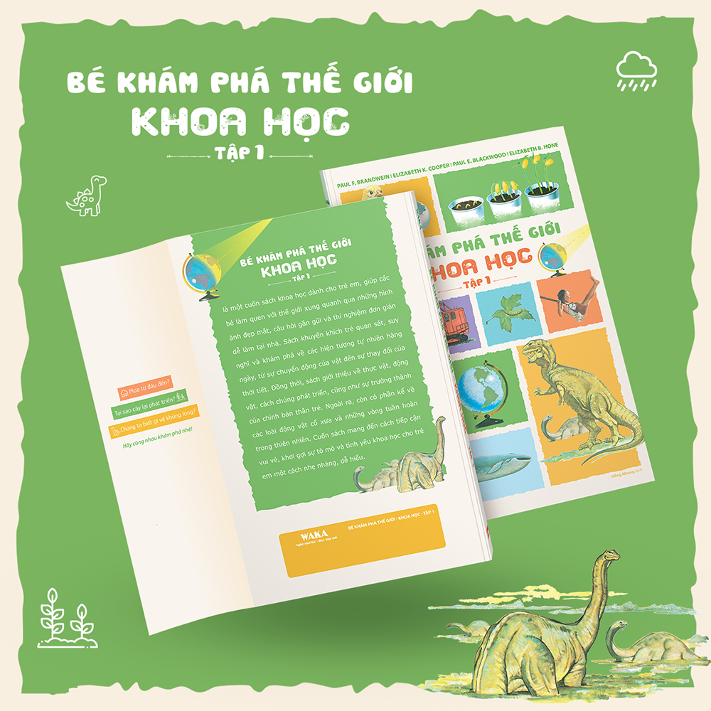 Sách - Bé khám phá thế giới khoa học