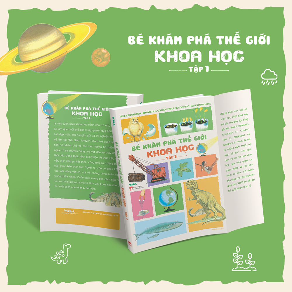 Sách - Bé khám phá thế giới khoa học