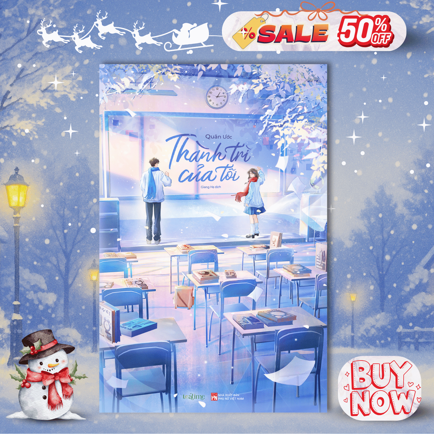 Sách Ngôn Tình Teatime - Em là tiểu tiên nữ của anh - Thành trì của tôi - Pháo hoa ngày hè