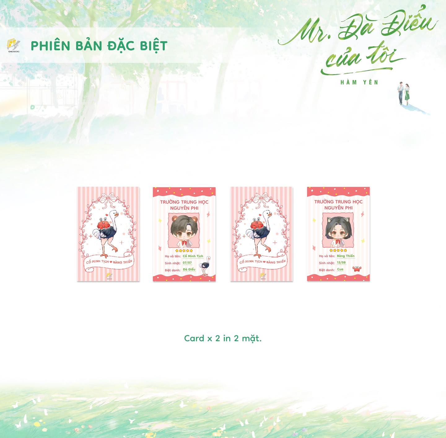 Sách - Mr Đà Điểu của tôi - Hàm Yên - ChuBooks