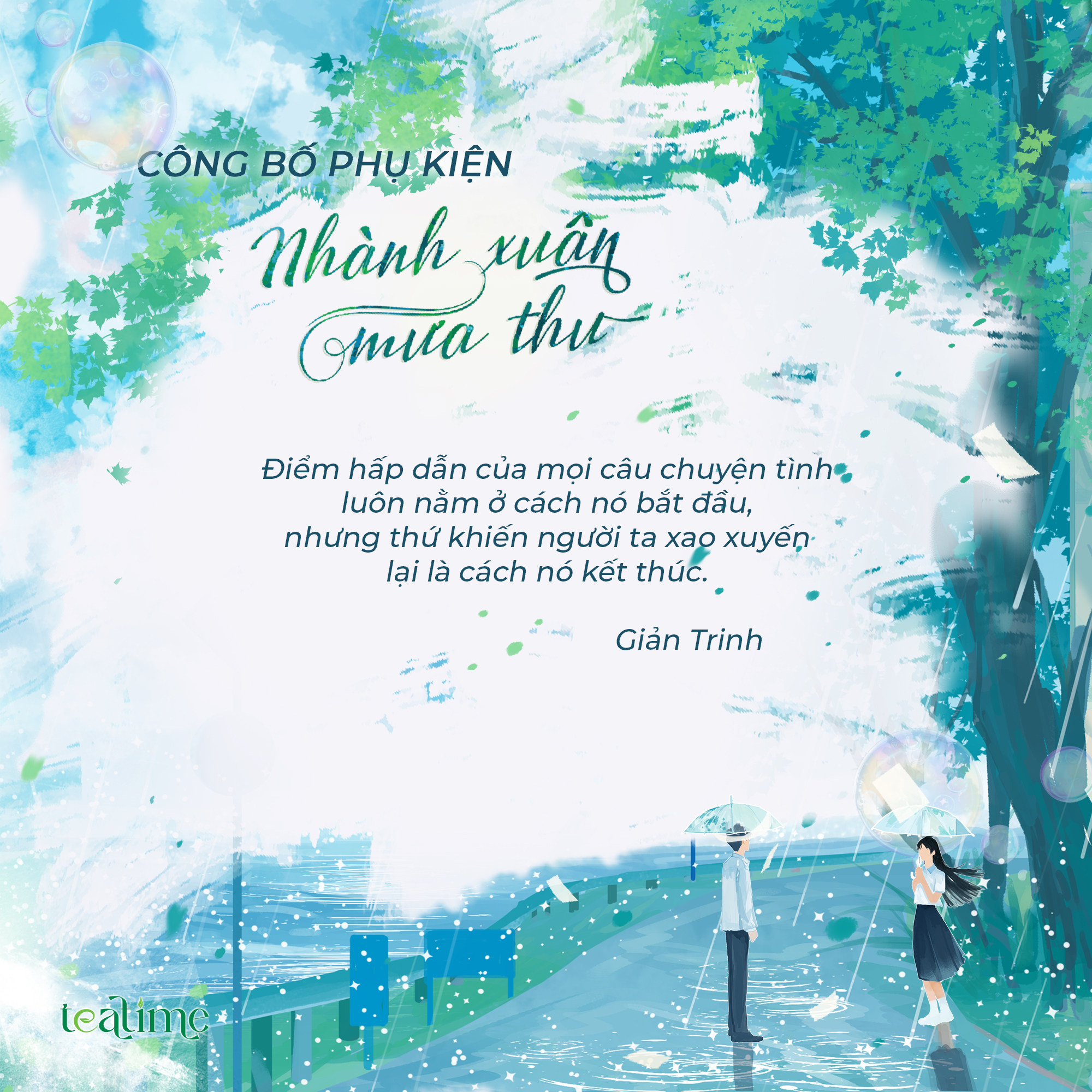Sách - Nhành xuân mưa thu - Liêm Thập Lý - Hiện đại học đường, nữ yêu thầm, Bad Ending