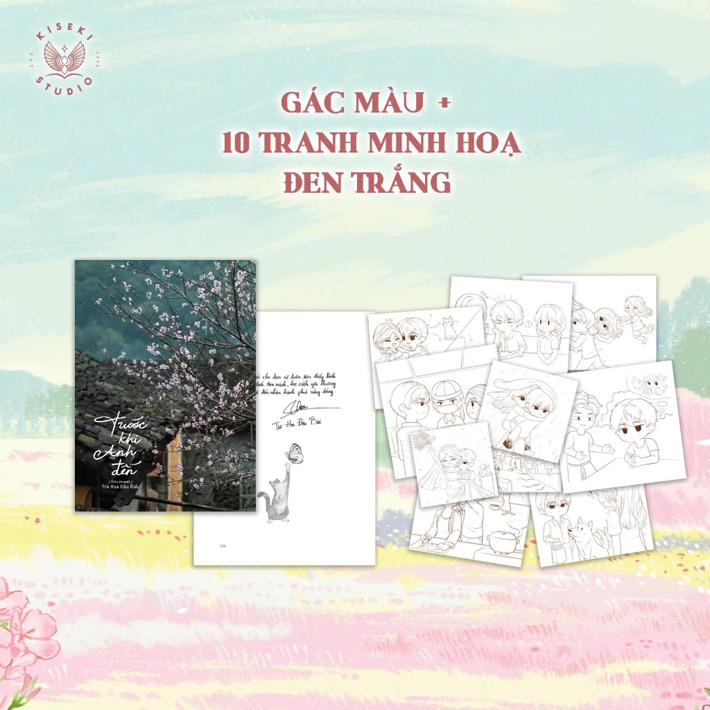 Sách - Trước Khi Anh Đến - Trà Hoa Đậu Biếc - Kiseki Studio