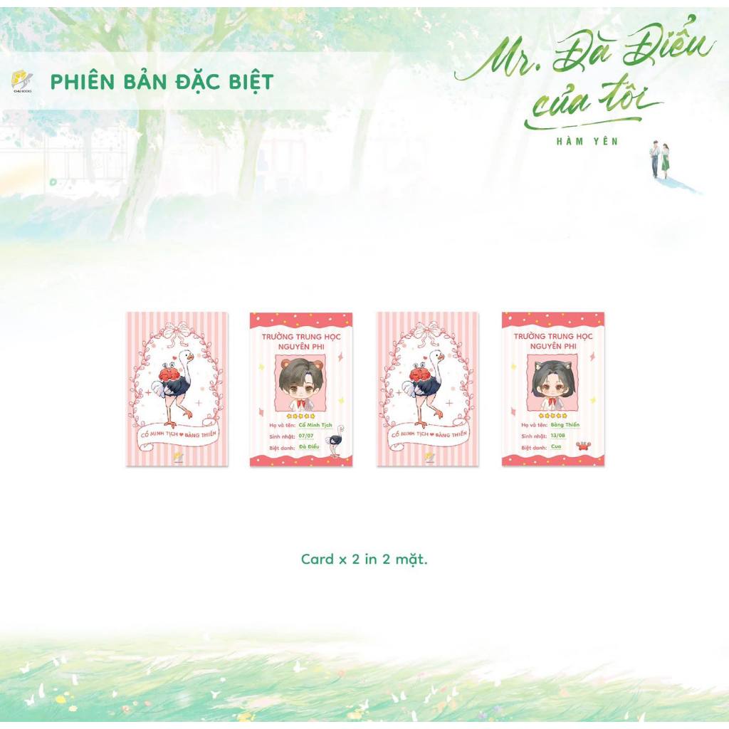 Sách - Mr Đà Điểu của tôi - Hàm Yên - ChuBooks