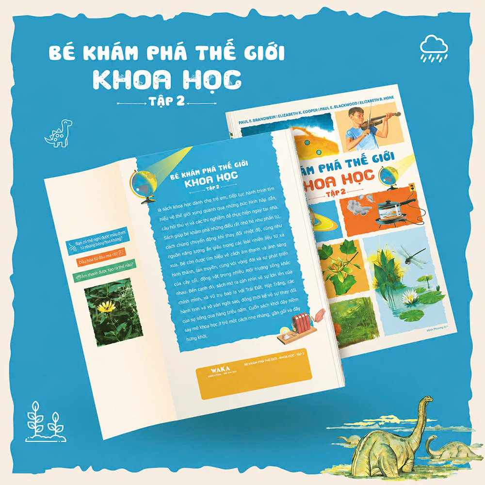 Sách - Bé khám phá thế giới khoa học