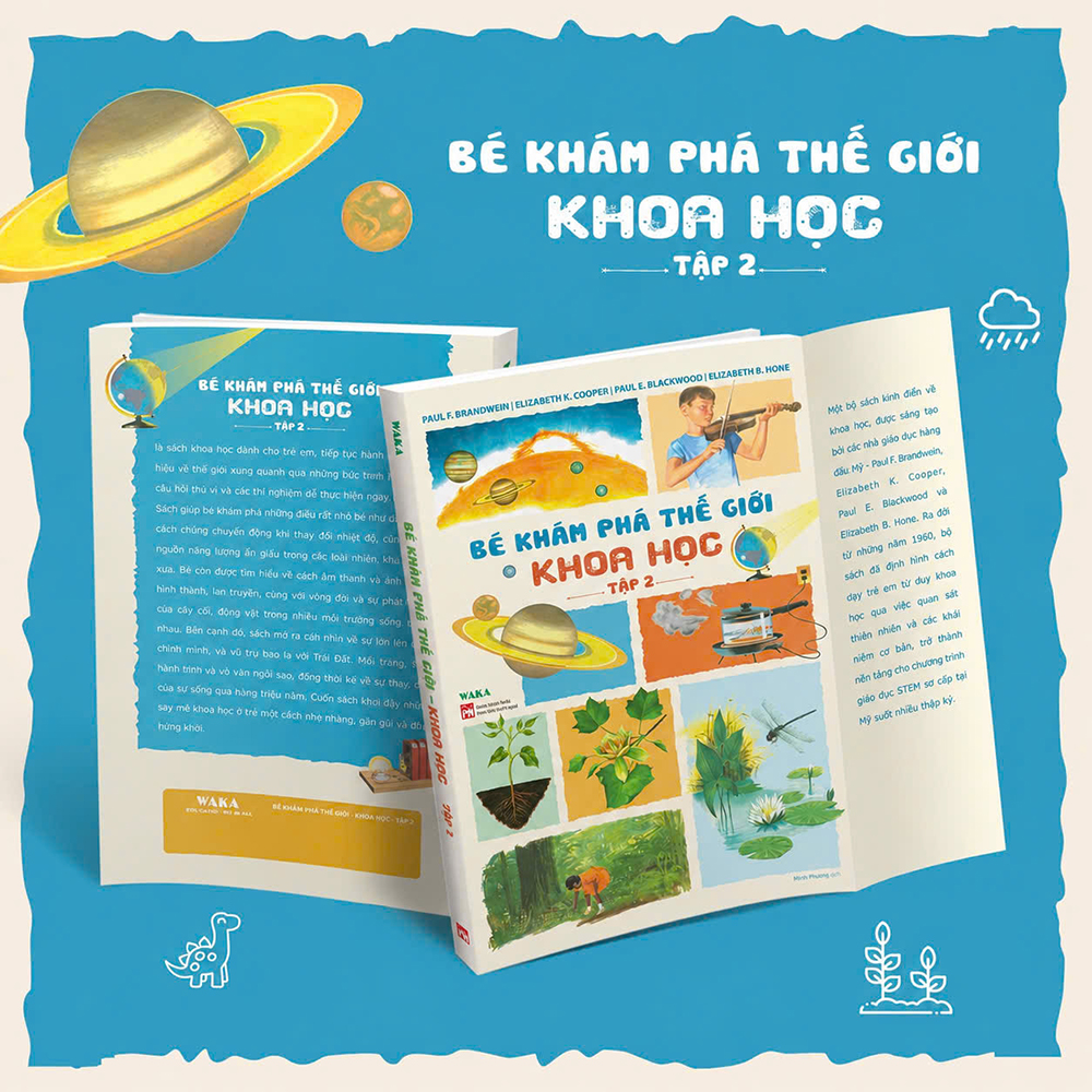 Sách - Bé khám phá thế giới khoa học