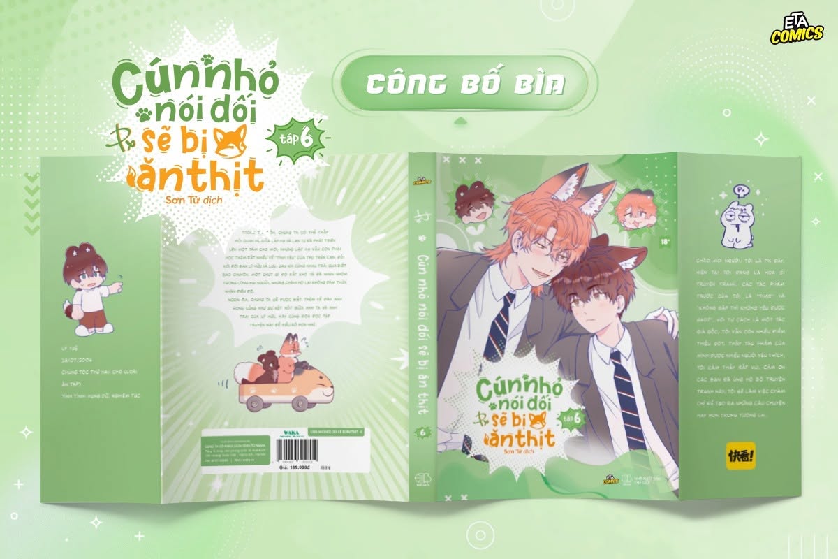 Sách Cún Nhỏ Nói Dối Sẽ Bị Ăn Thịt ( Tùy Chọn Tập) - Waka