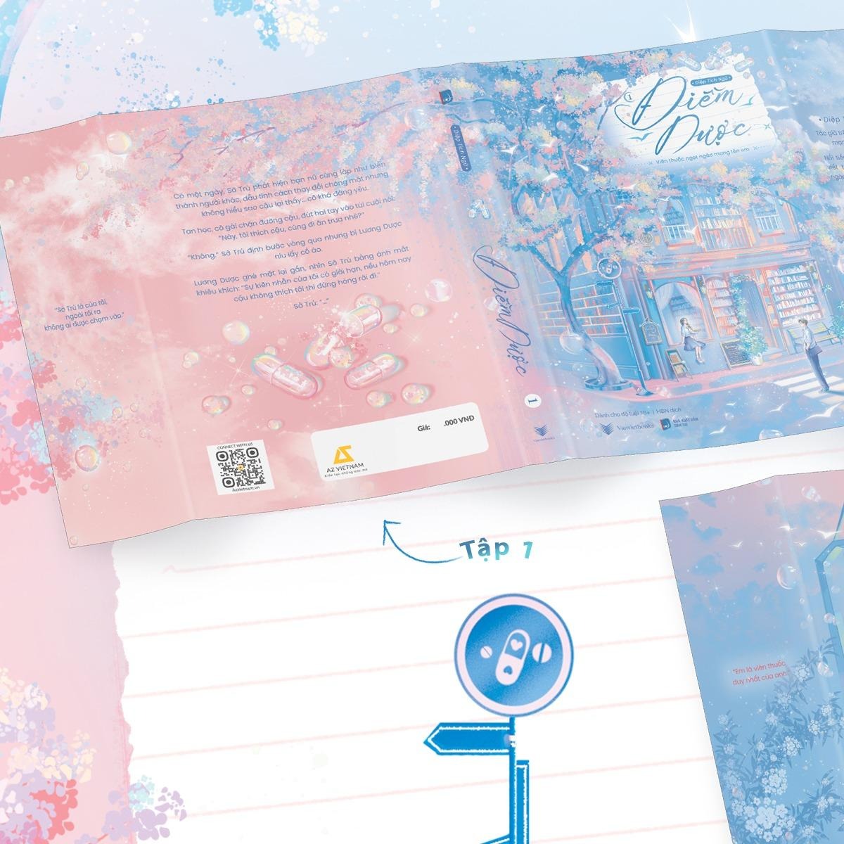 Sách - Điềm Dược • Viên Thuốc Ngọt Ngào Mang Tên Em (Tập 2) - AZB