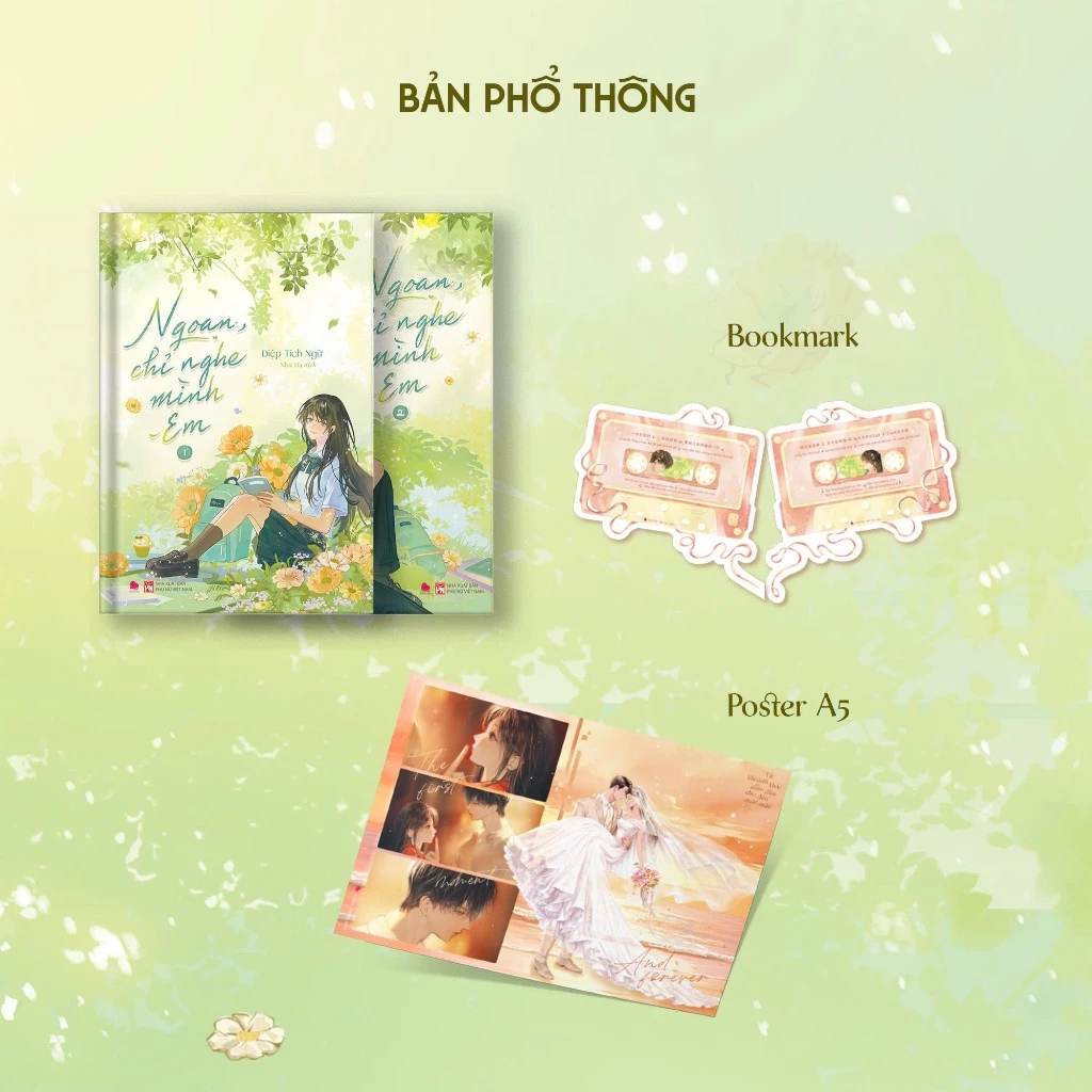 Sách Ngôn tình - Ngoan, chỉ nghe mình em (Combo 2 tập) (Bản Phổ thông/Bản Đặc Biệt) - Diệp Tích Ngữ