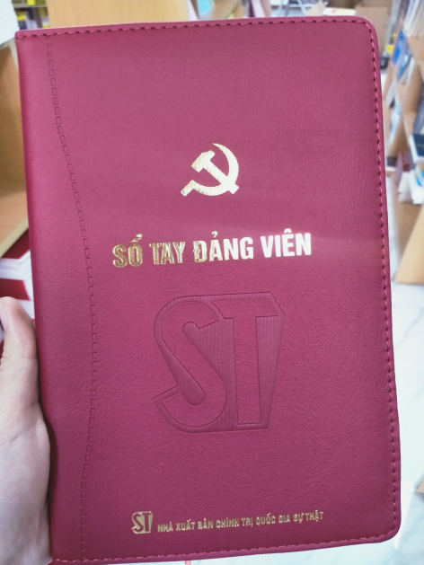 Sổ tay đảng viên (bìa da)