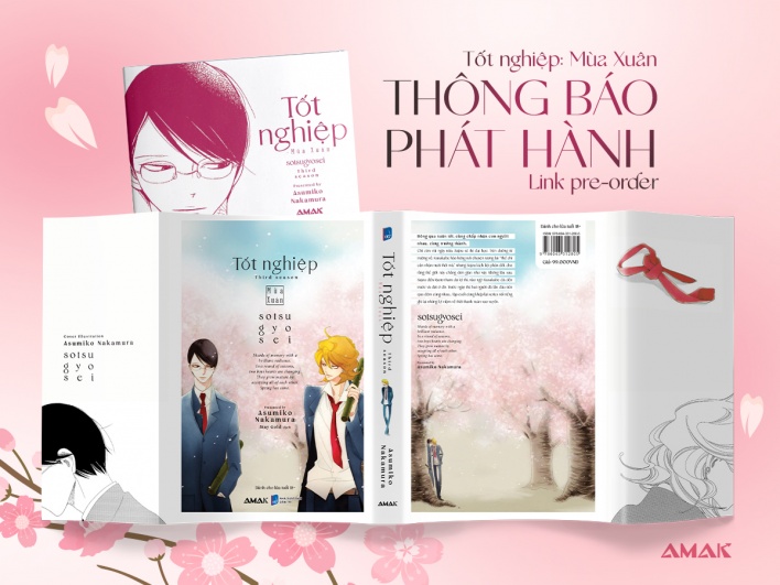 Truyện tranh - Tốt Nghiệp - Mùa Xuân - Tặng Kèm 2 Bookmark + 1 Postcard Hai Mặt (Bản thường)