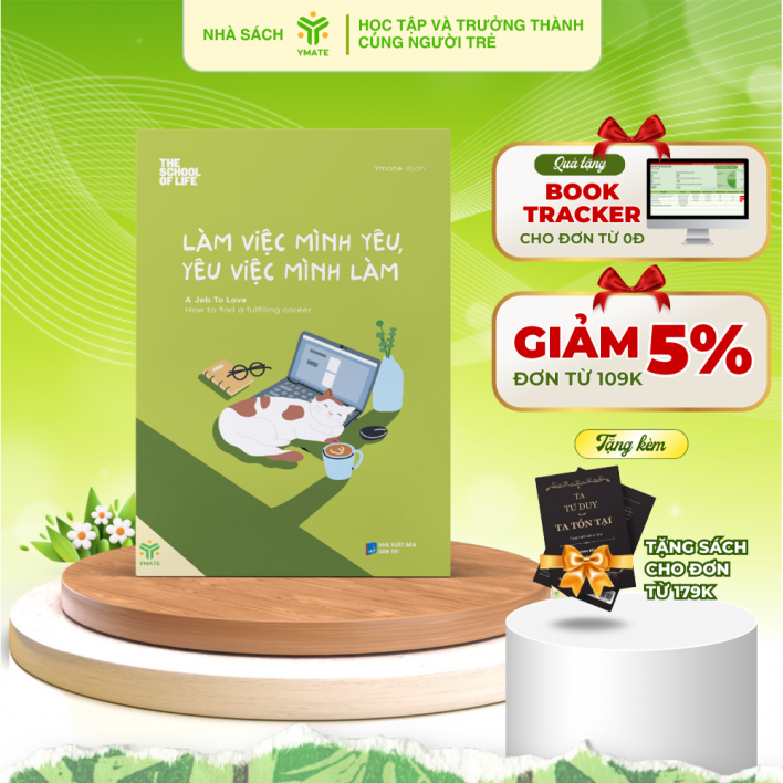 Sách Làm Việc Mình Yêu, Yêu Việc Mình Làm - YMATE