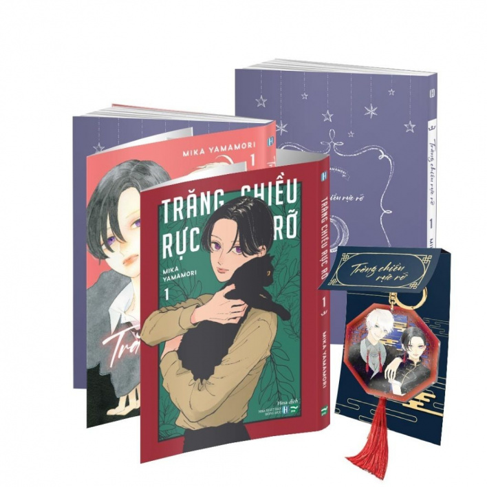 Truyện tranh - Trăng Chiều Rực Rỡ - Tập 1 - Bản Đặc Biệt - Tặng Kèm Bìa Đặc Biệt + Móc Khóa