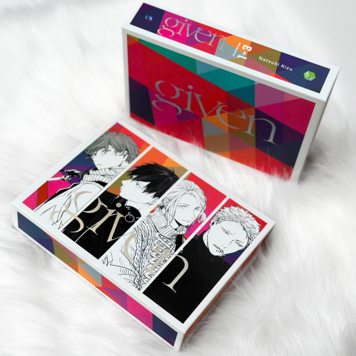 Truyện tranh - Boxset Given - Tập 1 2 3 (Bản sưu tầm)
