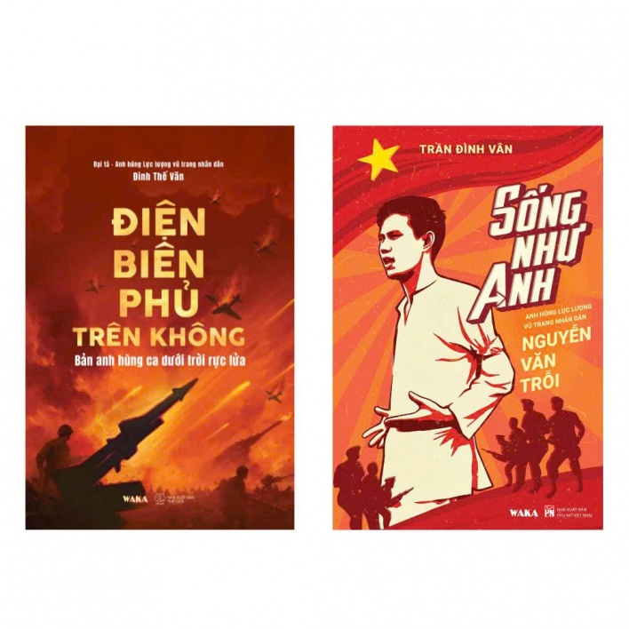 Sách - Combo Điện biên phủ trên không + Sống như anh