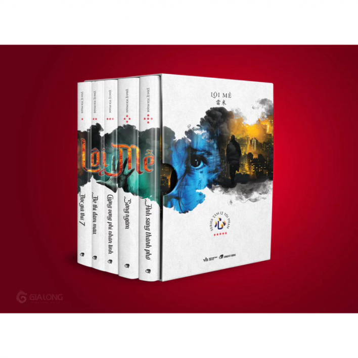 Boxset 5 cuốn Series Tâm lý tội phạm, tác giả Lôi Mễ - Cổ Nguyệt Books