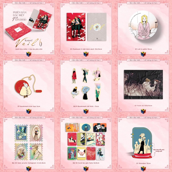 Truyện tranh - Veil - Tập 6 - Sắc Đỏ Tung Bay (Bản đặc biệt)