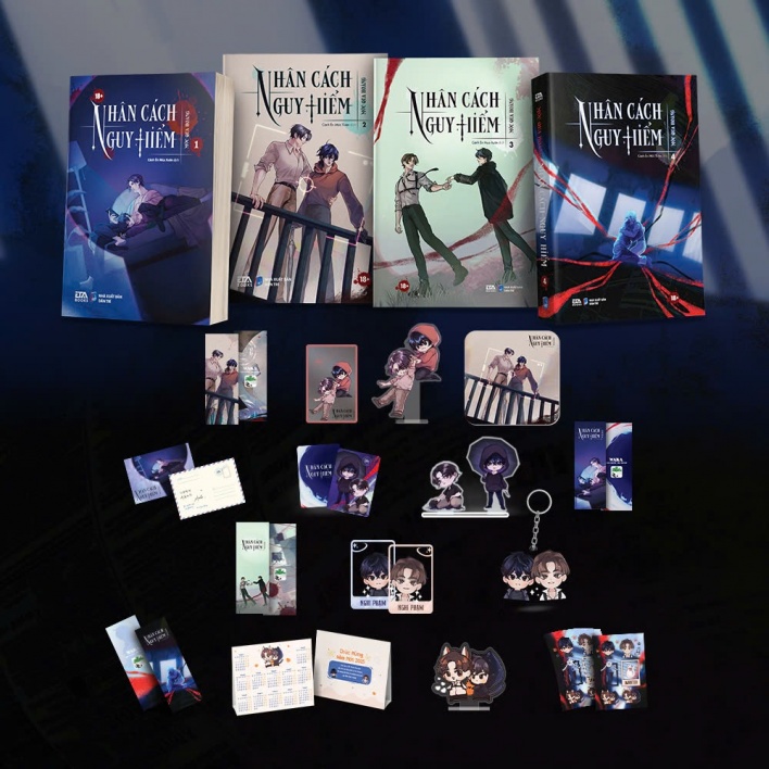 Sách - Nhân Cách Nguy Hiểm - Bản đặc biệt (Trọn bộ 4 cuốn)