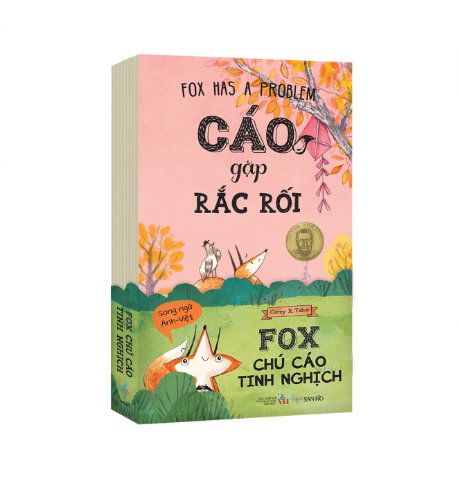 Chú Cáo Tinh Nghịch | Combo 8 Cuốn | Sách Thiếu Nhi Song Ngữ | Corey R. Tabor 