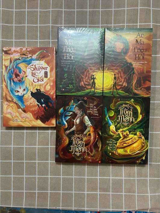 Sách - Combo Nhất Mai Đồng Tiền: Trộm Mệnh - Shipper Lục Giới - Ác Ma Triệu Hồi (Bản thường)